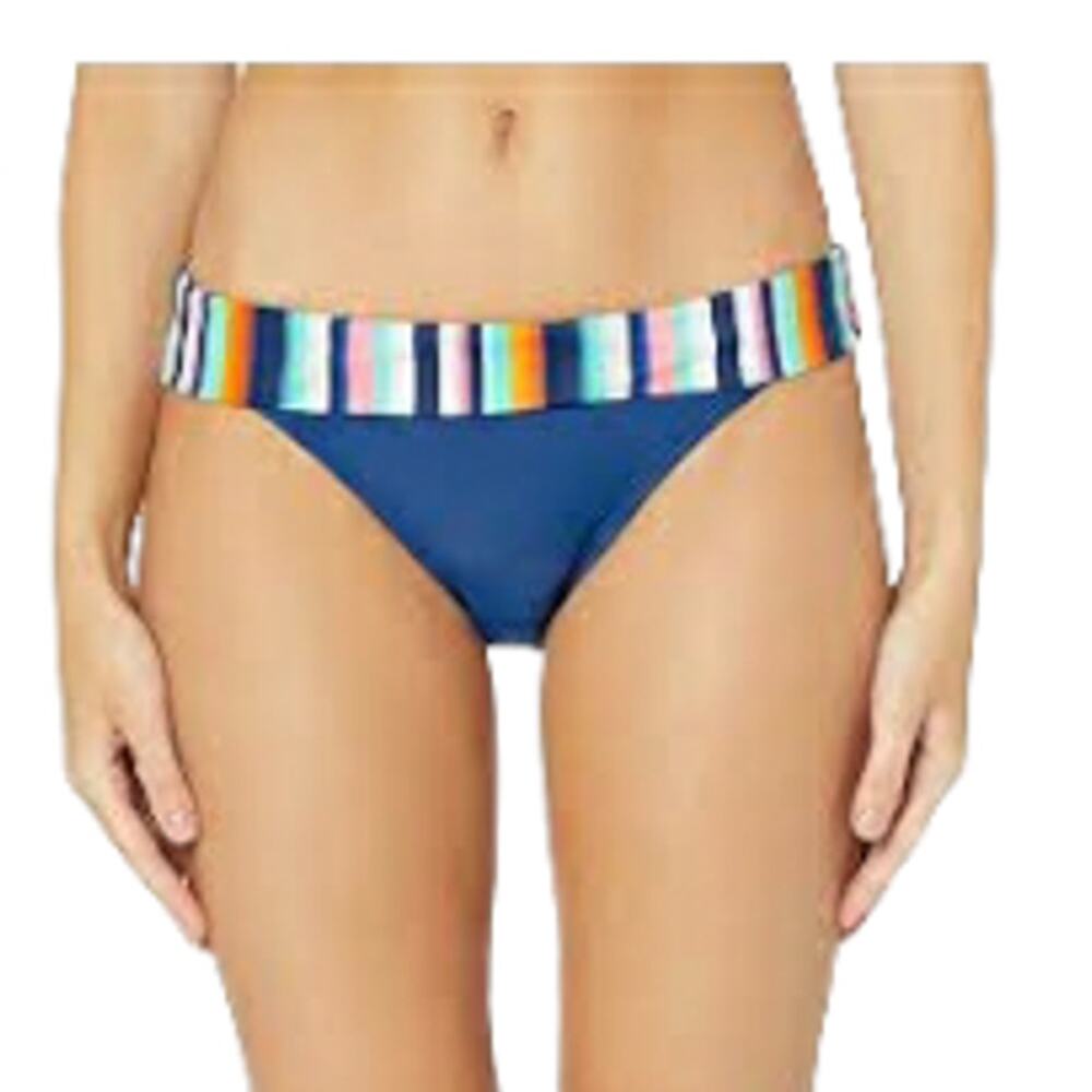 2 For $5 Sale Skechers Hype the Stripe Multi Color  Bikini Bottom XL NWT